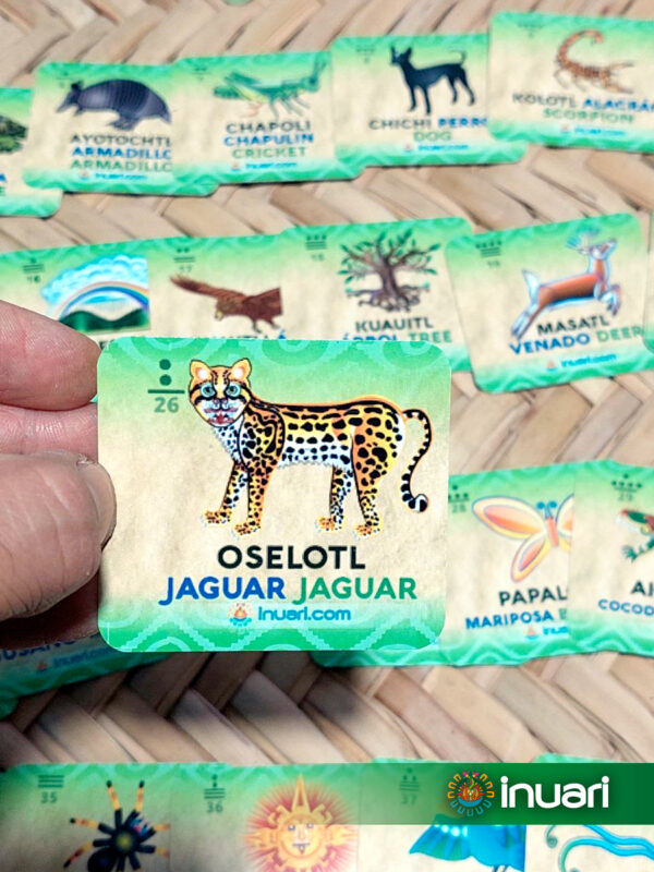 LOTERIA Y MEMORAMA NÁHUATL: TLALTIPAKTLI (NATURALEZA)