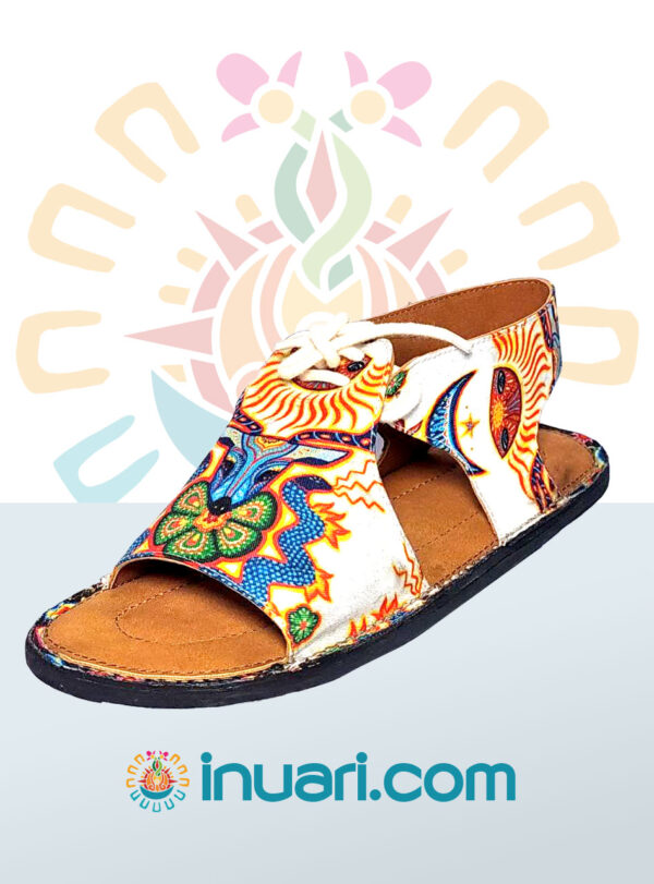 Calzado Huarache Venado Azul A #7 #8