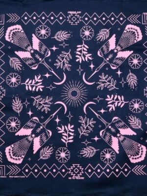 Paliacate Pajaro de Agua Peyote Salvia Negro