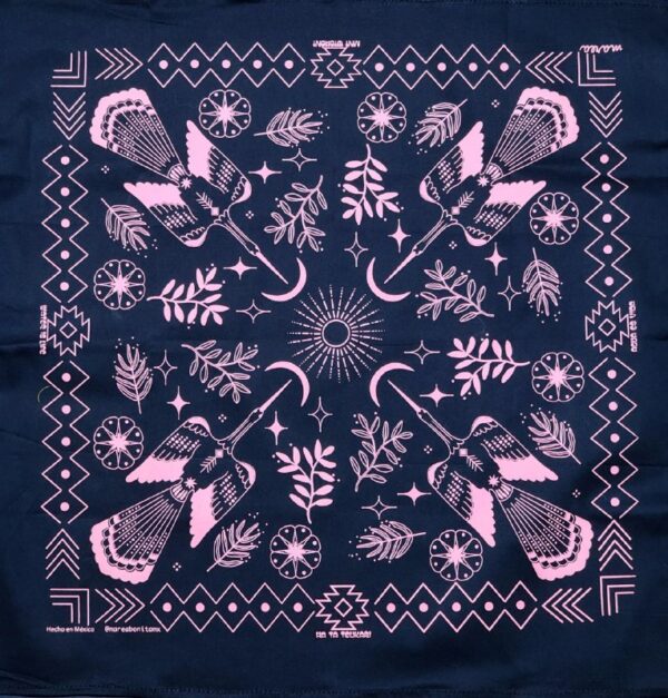 Paliacate Pajaro de Agua Peyote Salvia Negro