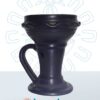 Sahumador Negro Copa Popochcomitl Serpenteado