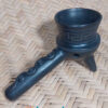 Sahumador Negro con mango Tlemaitl barro C