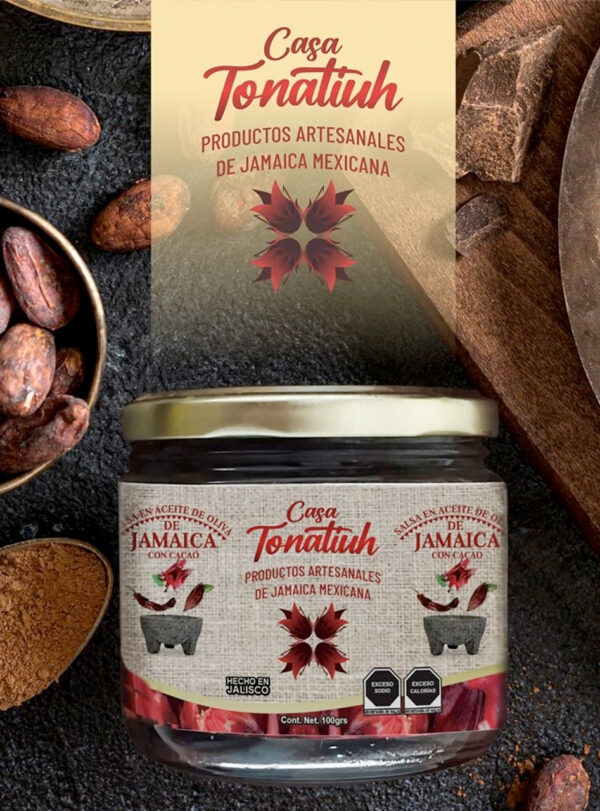 Salsa en Aceite de Olivo con Cacao