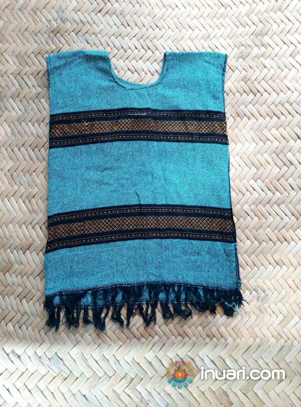 Blusa Azul Chiapas talla M dama
