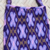 Morral Kutsiuri Wixarika Morado Punto de Cruz
