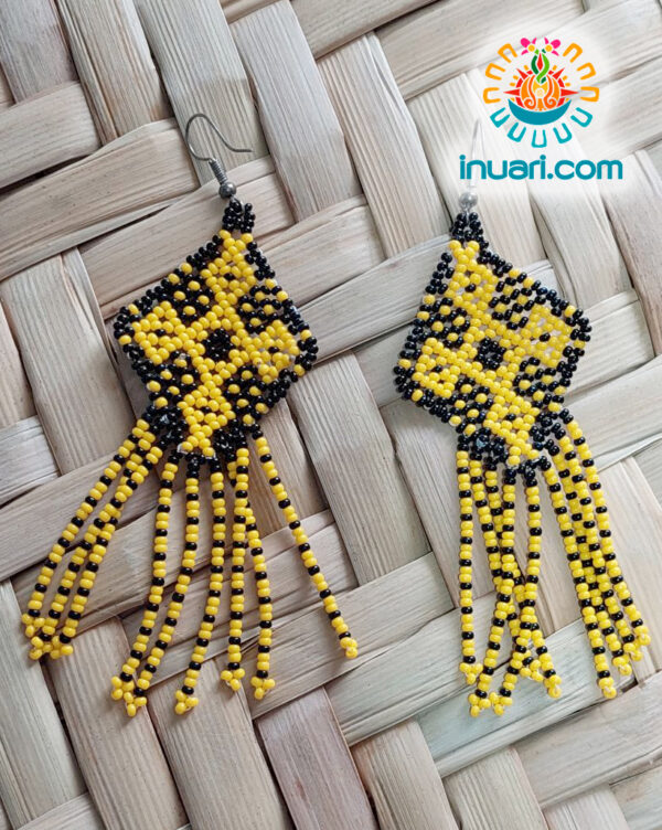 Aretes Tsikuri Amarillo b