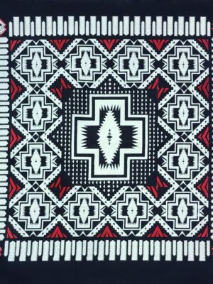 Paliacate Cruz Nativa Negro