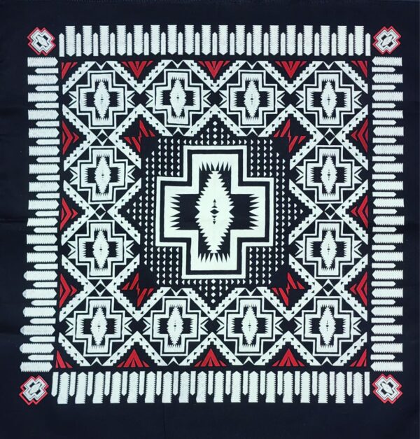 Paliacate Cruz Nativa Negro