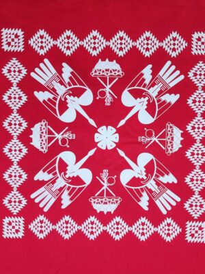 Paliacate Pajaro de Agua Tambor de Agua Rojo