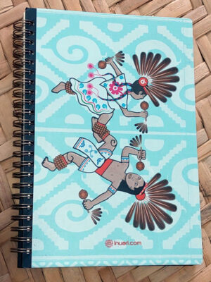 Danzantes libreta 15 x 21.5 cm 100 hojas rayadas