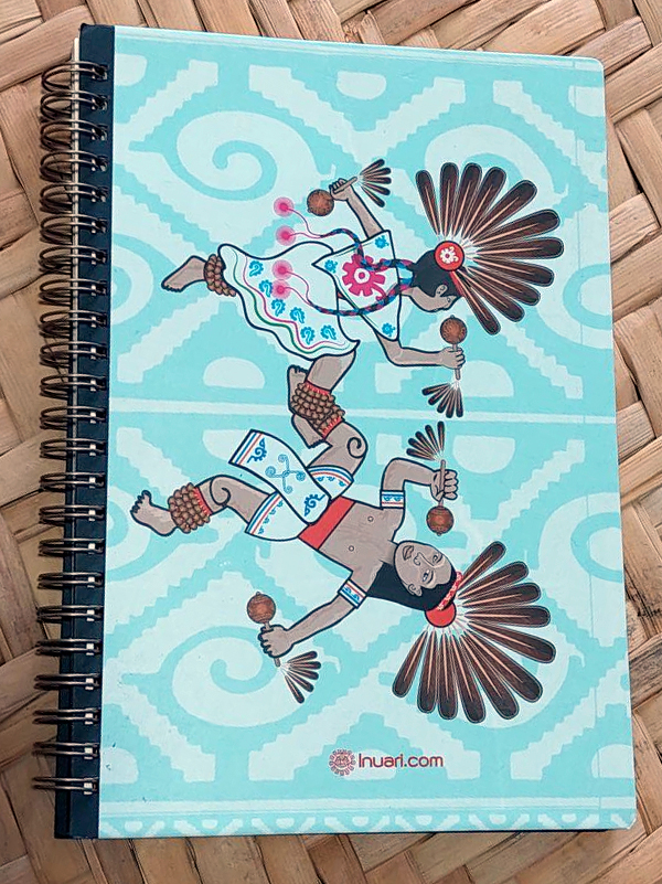 Danzantes libreta 15 x 21.5 cm 100 hojas rayadas