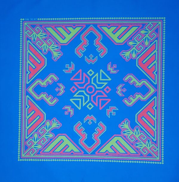 Paliacate Venado Lineas Azul