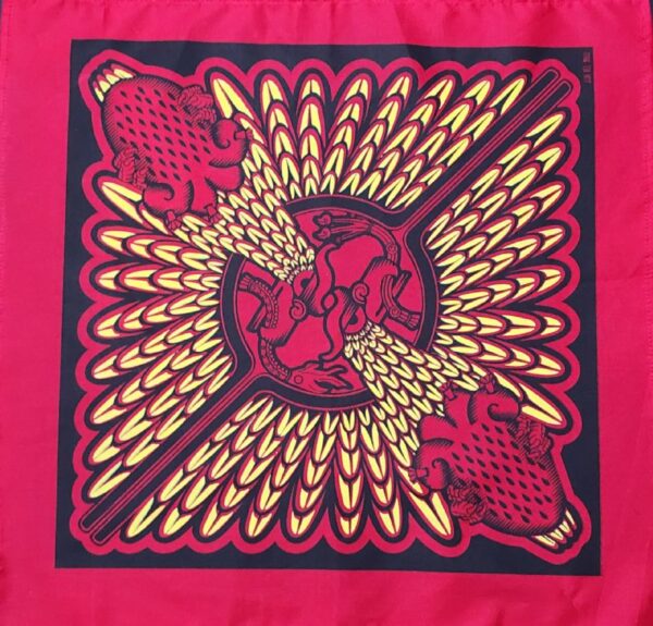 aguila atlchinolli rojo 2 Paliacate Cuauhtli Yollotl Aguilas Corazón Rojo