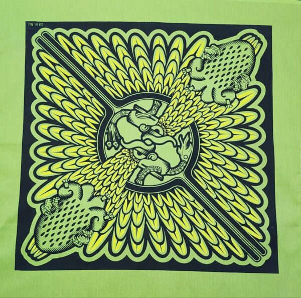 Paliacate Cuauhtli Yollotl Aguilas Corazón Verde Olivo