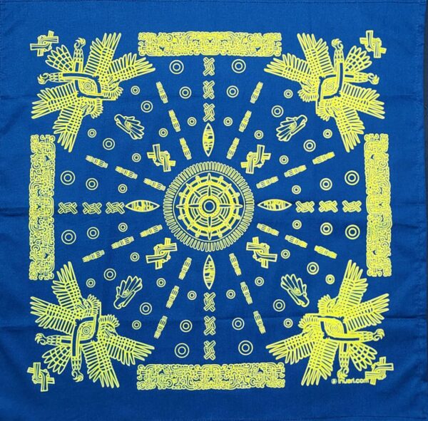 Paliacate Tonacuauhtli Sol Águila Azul