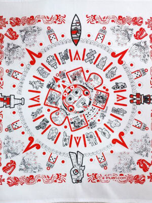 Paliacate Calendario Azteca Blanco