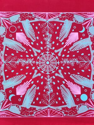 Paliacate Salvia Colibrí Luna Rojo