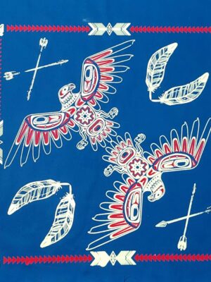 Paliacate Aguila del Norte Azul Petroleo