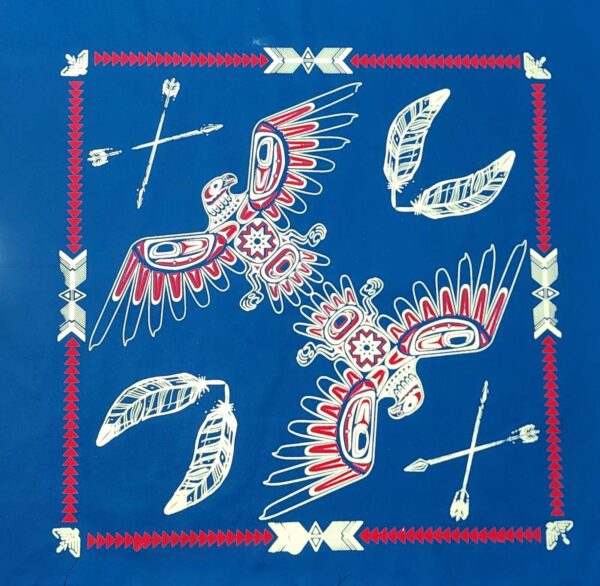 Paliacate Aguila del Norte Azul Petroleo