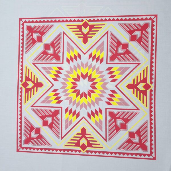 Paliacate Estrella de la Mañana Morning Star Lakota Blanco