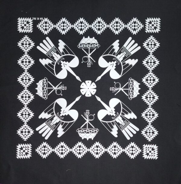 Paliacate Pajaro de Agua Tambor de Agua Negro