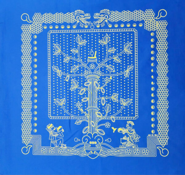 Paliacate  Cacao Azul Marino