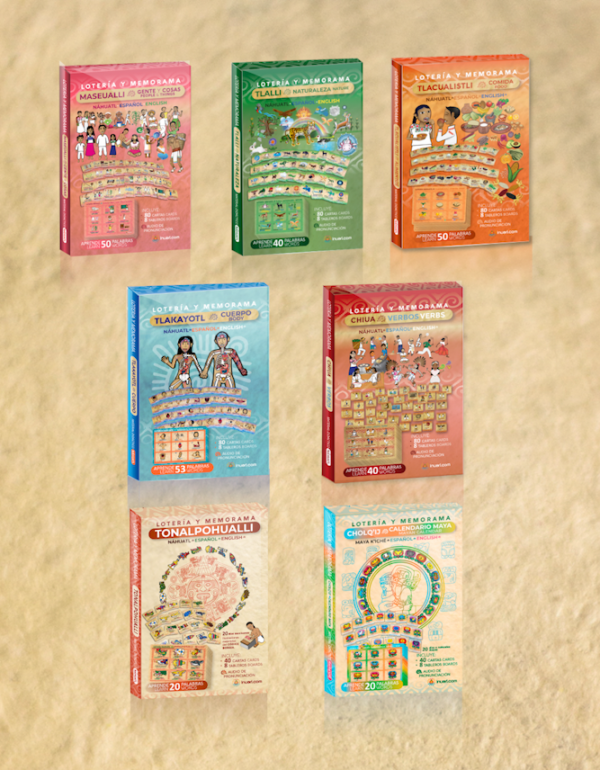 LOTERIA Y MEMORAMA NÁHUATL: VERBOS