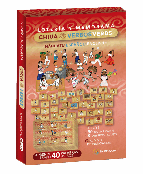 LOTERIA Y MEMORAMA NÁHUATL: VERBOS