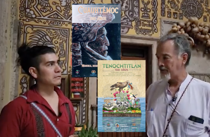 Presentación libros Cuauhtémoc 500 y Tenochtitlan 700 en Guadalajara