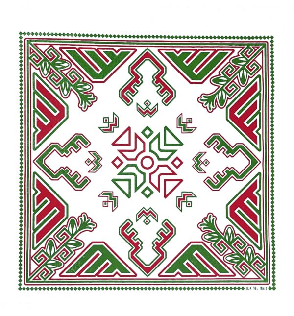 Paliacate Venado Lineas Blanco