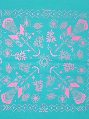 Paliacate Pajaro de Agua Peyote Salvia Turquesa