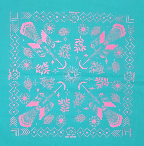 Paliacate Pajaro de Agua Peyote Salvia Turquesa