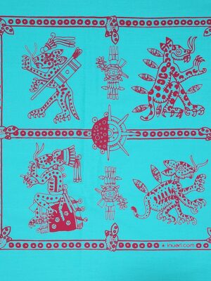 Paliacate Ocelotl Jaguar Tepeyolohtli Turquesa B