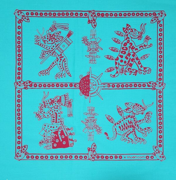 Paliacate Ocelotl Jaguar Tepeyolohtli Turquesa B