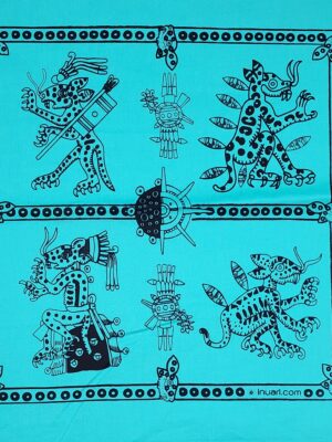 Paliacate Ocelotl Jaguar Tepeyolohtli Turquesa