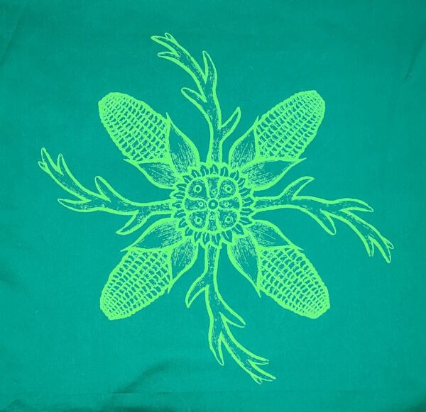 Paliacate Peyote Cuernos Verde