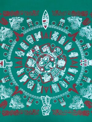 Paliacate Calendario Azteca Verde