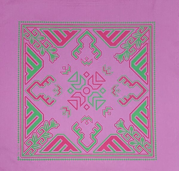 Paliacate Venado Lineas Rosa Claro