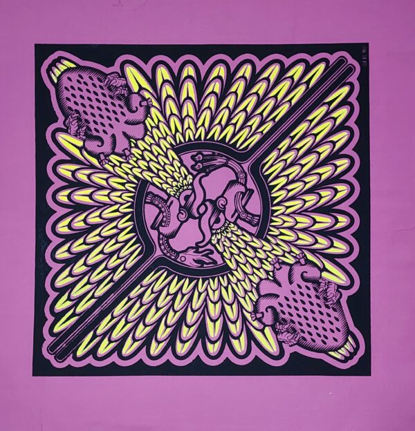 Paliacate Cuauhtli Yollotl Aguilas Corazón Atlachinolli Rosa Claro