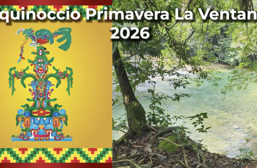 Equinoccio de Primavera 2026 en La Ventana, Palenque, Chiapas.
