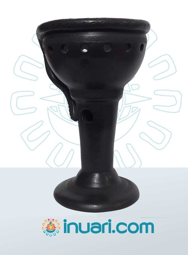 Sahumador Negro Copa Grande Popochcomitl Serpiente EDICIÓN ESPECIAL