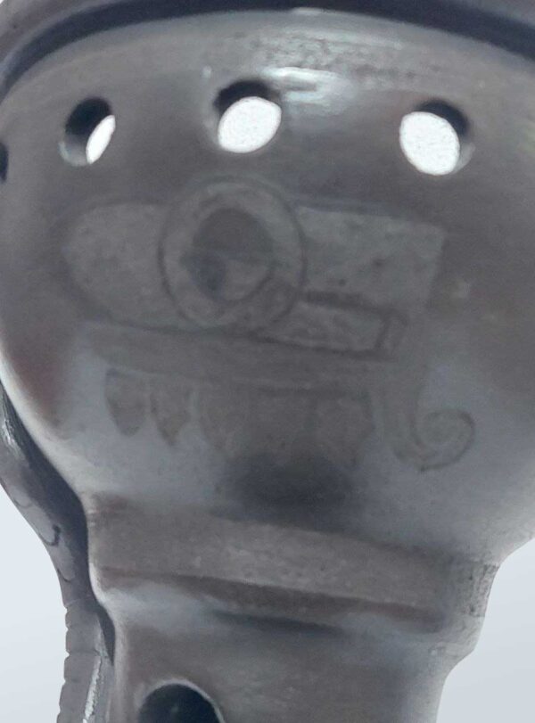 Sahumador Negro Copa Grande Popochcomitl Serpiente EDICIÓN ESPECIAL