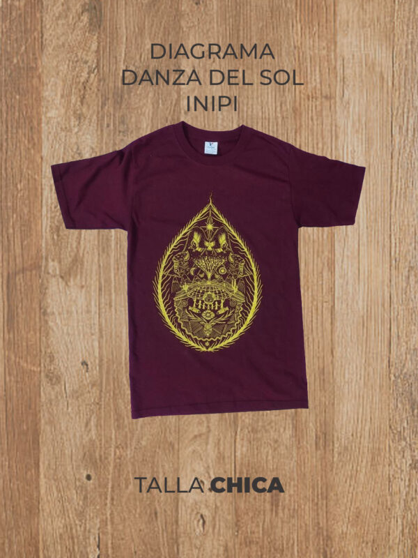 PLAYERA DIAGRAMA DANZA DEL SOL INIPI