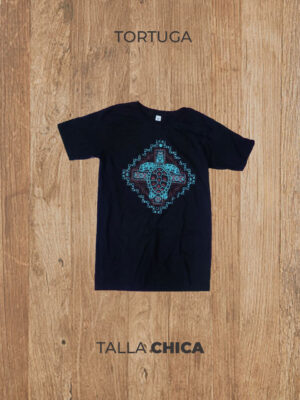 Playera  01 S CHICA Tortuga (Negra)