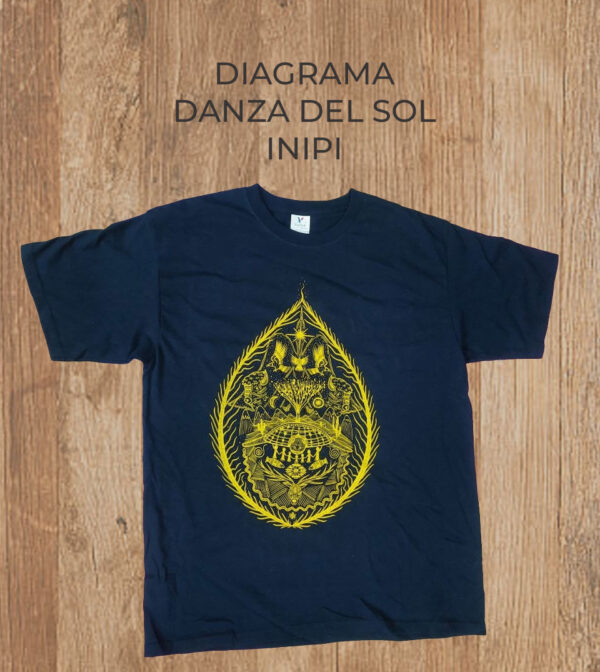 PLAYERA DIAGRAMA DANZA DEL SOL INIPI