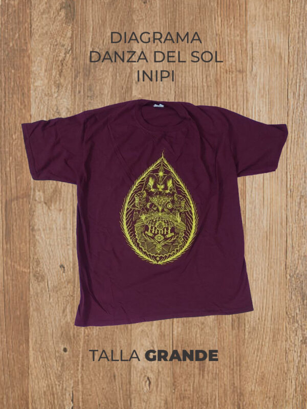 PLAYERA DIAGRAMA DANZA DEL SOL INIPI