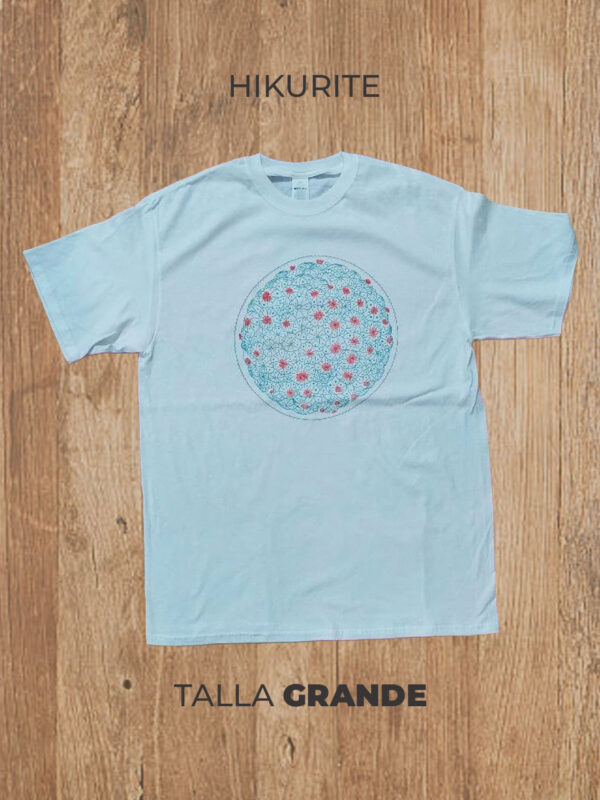 Playera  03 L GRANDE Hikurite (Blanca)