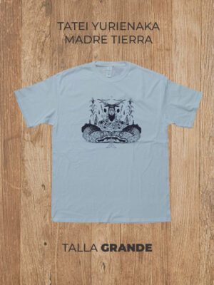 Playera  03 L GRANDE Madre Tierra (Blanca)