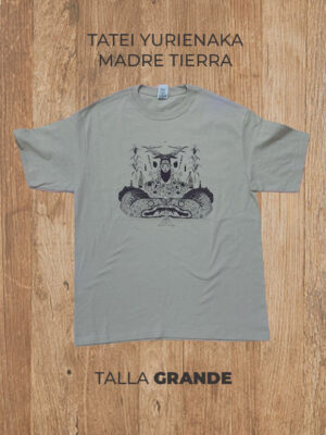 Playera  03 L GRANDE Madre Tierra (Café)
