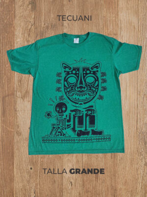 Playera  03 L GRANDE Tecuani (Verde)